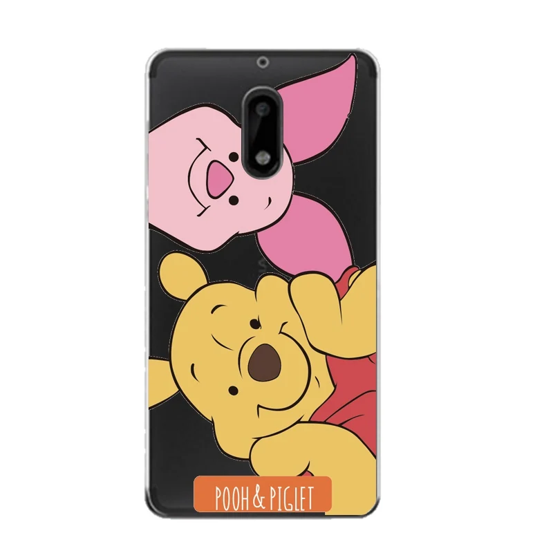 Ice cream Soft Clear TPU Phone Case For Nokia3 5 6 8 N540 N640 N535 N830 Coque Printed Minnie Pooh Fundas Cover Free Shipping | Мобильные