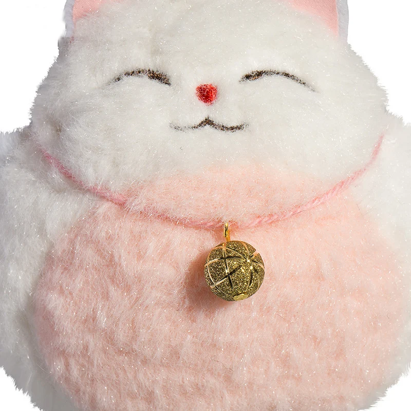 10 см милый Счастливый Кот плюшевые игрушки Kawaii сумка Подвеска на рюкзак брелок мягкие животные детские игрушки для детей подарок на день рождения кукла