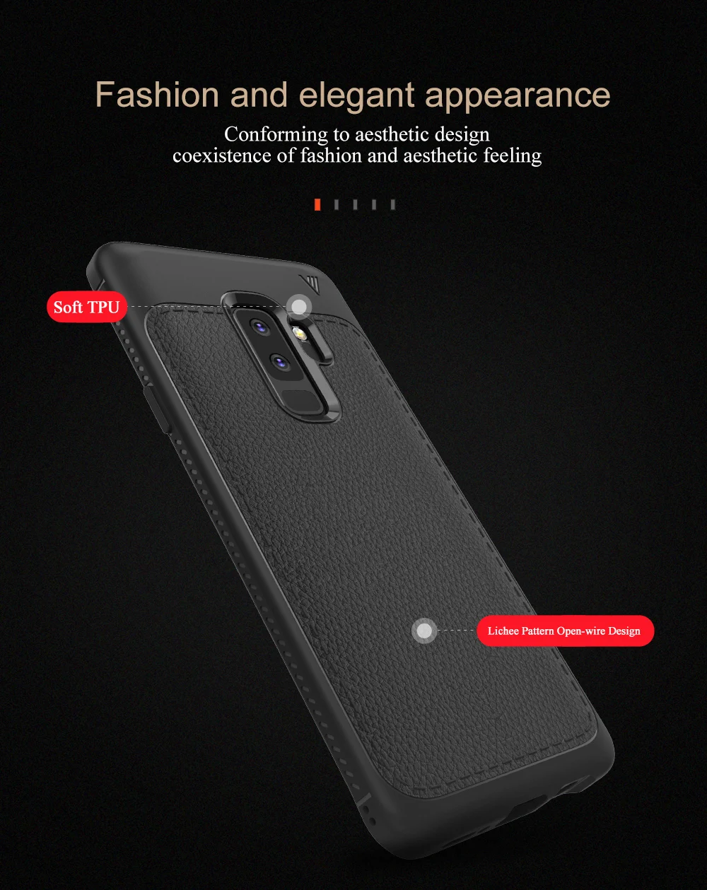 Для samsung Galaxy S9 случае DNGN Роскошные Dermatoglyph desingn супер тонкий ТПУ Силиконовая мягкая
