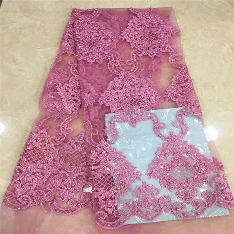 

Cassiel French Net Sequins Lace Fabrics,High Quality African Tulle Lace Fabrics Sequins Beads Wedding Nigeria lace