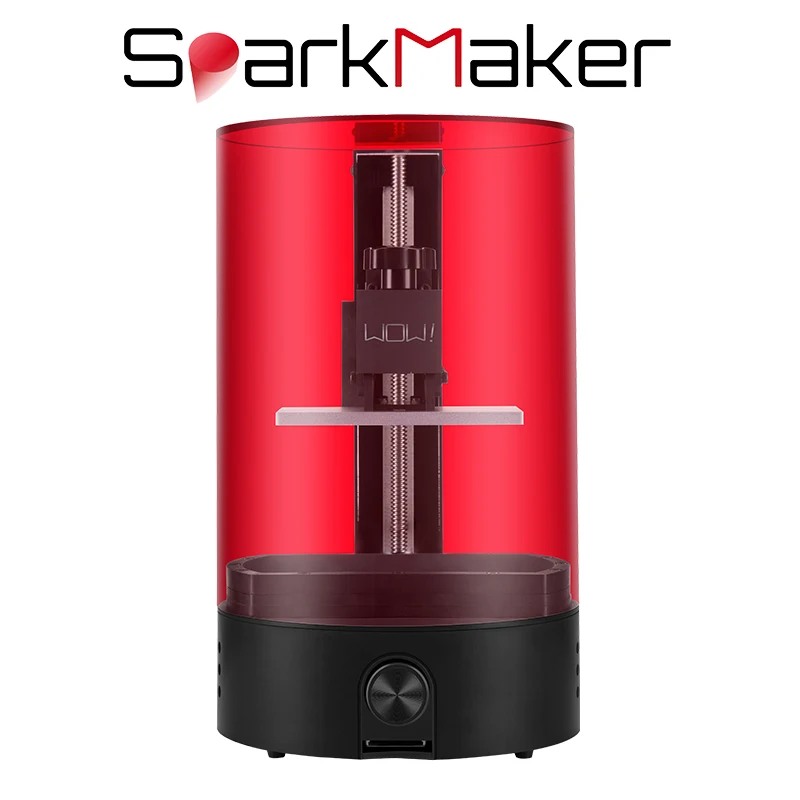 Sparkmaker SLA 3d принтер высокого разрешения Плюс Размер УФ ЖК/DLP Быстрый срез Off-Line