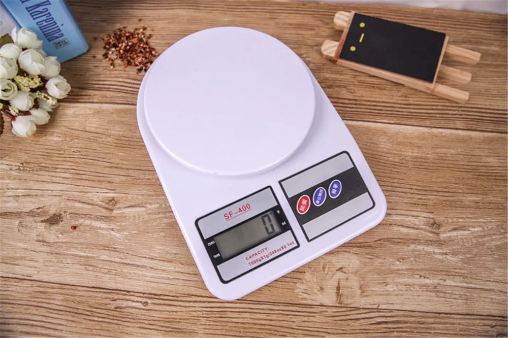 Цифровые кухонные весы 10 кг 1 г электронные детские для еды инструменты измерения