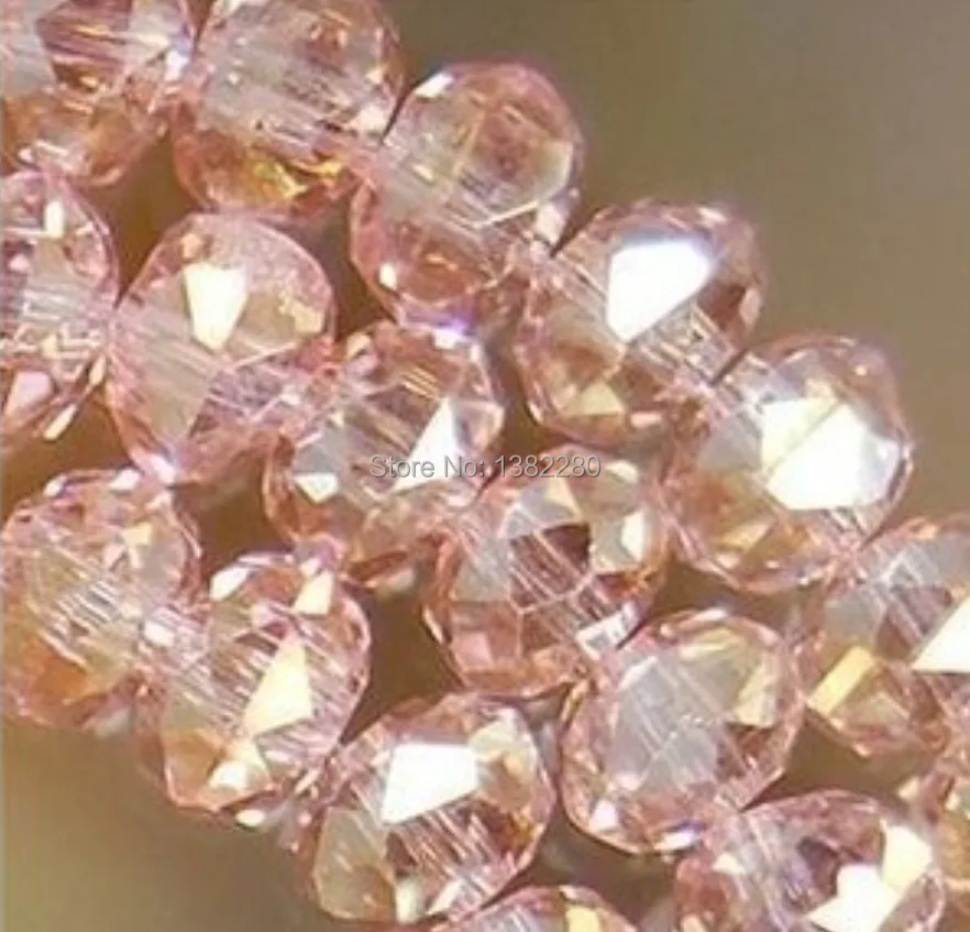 Распродажа 2015 в модном стиле! Красивая бусина 5x8 мм AB Crystal Loose Bead 360 шт. JT6389 Модная