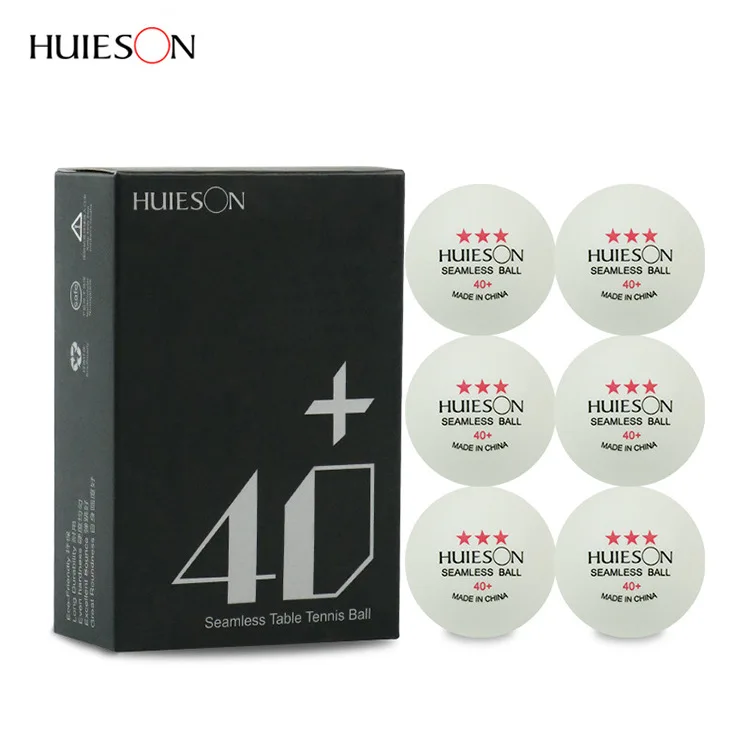 6 шт./кор. бесшовные Пластик мячи для настольного тенниса 40+ 2,8g поли шарики для пинг понга для игры в настольный теннис клуб тренировок новое поступление