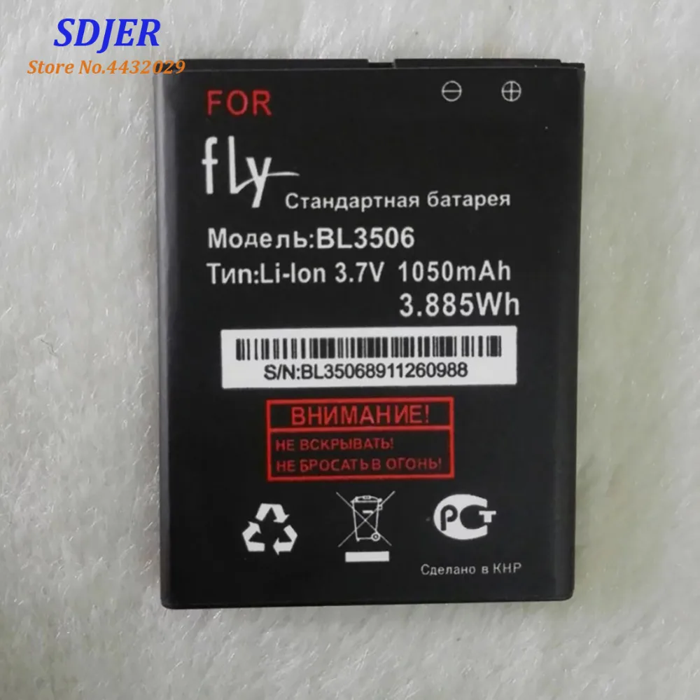 2019 Высококачественный аккумулятор BL3506 для Fly BL 3506 E154 li ion 3 7 V 1050mAh мобильный