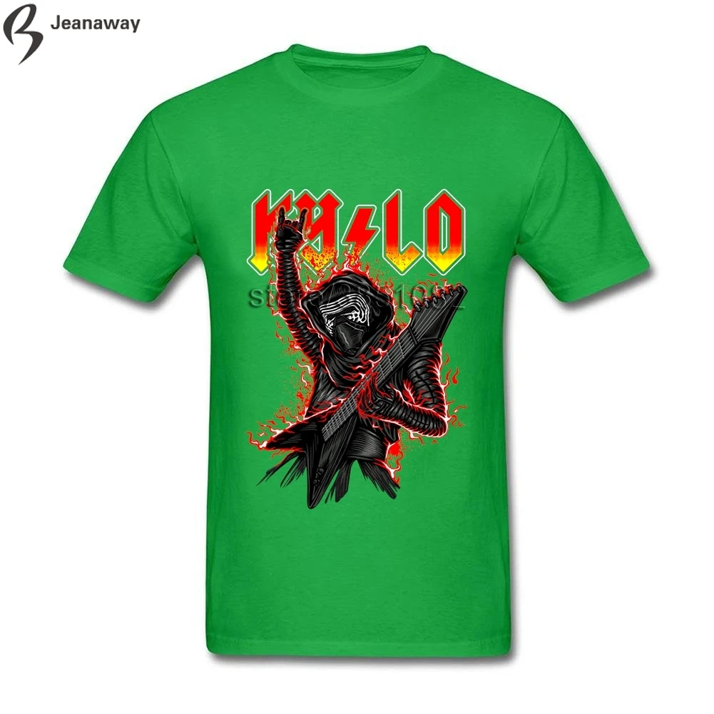 Хип-хоп кайло-kylo Rocks Для мужчин и мальчиков футболки черный короткий рукав