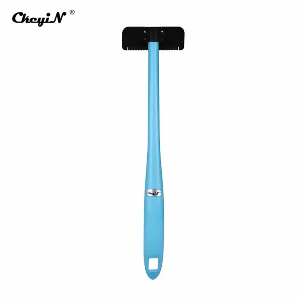 Back Shaver Портативная Мужская Ручная Бритва для волос, триммер для волос, Сделай своими руками всю ногу, бритва для волос с длинной ручкой, большое лезвие для удаления волос 0 - Цвет: Back Shaver