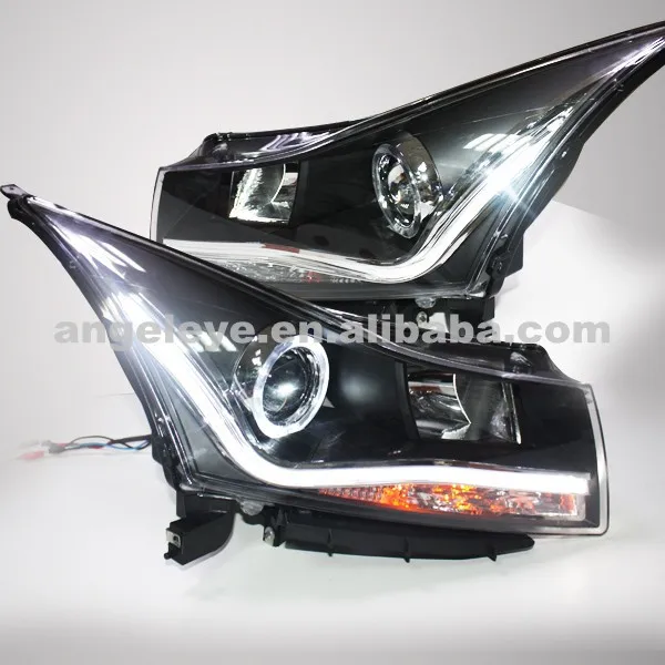 

2009-2012year For CHEVROLET Cruze Angel Eyes LED Head Lights Head lamp YZ Type