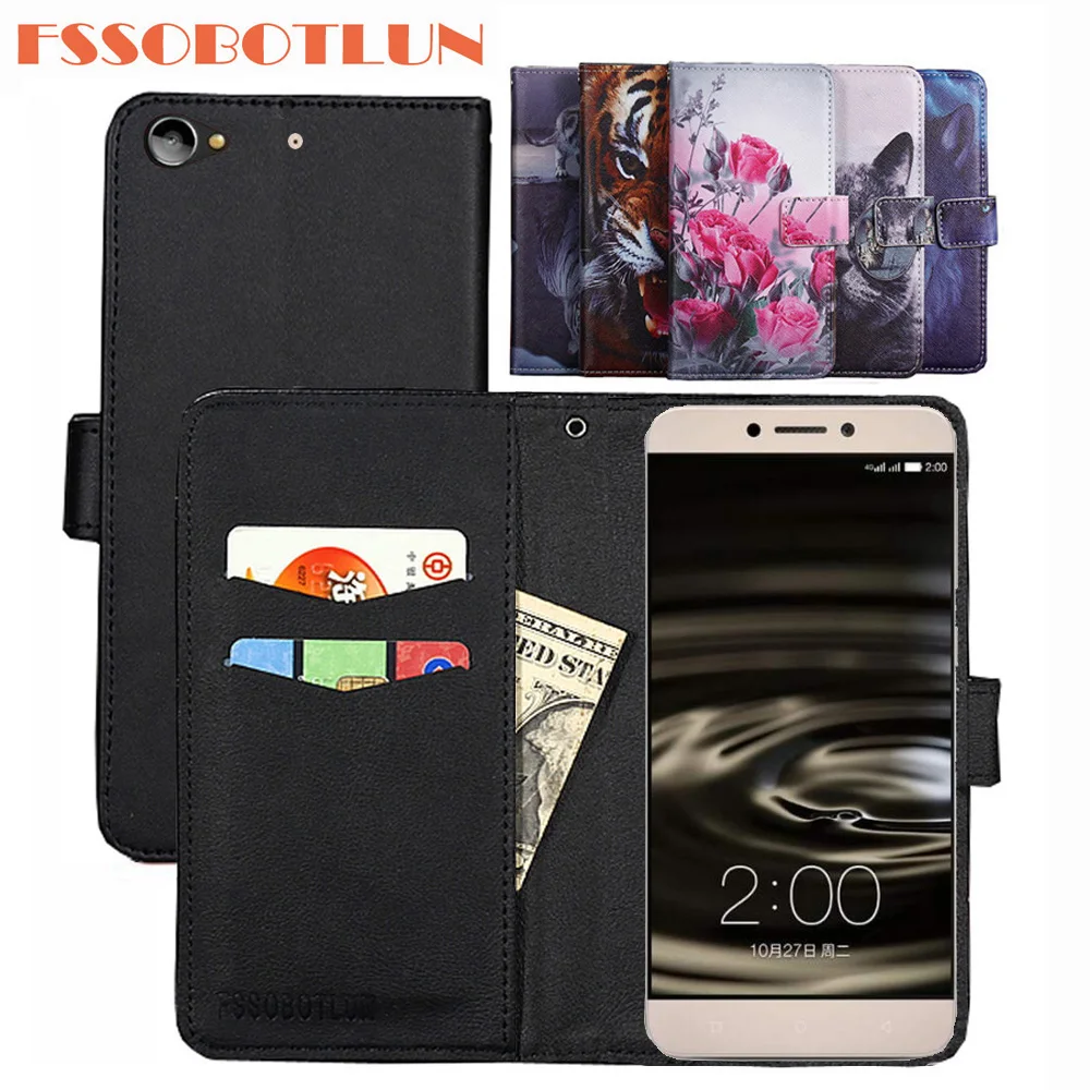 

FSSOBOTLUN 9 colors For LeTV Le 1s Case PU Leather Retro Flip Cover Shell Magnetic Fashion Wallet Cases Kickstand Strap