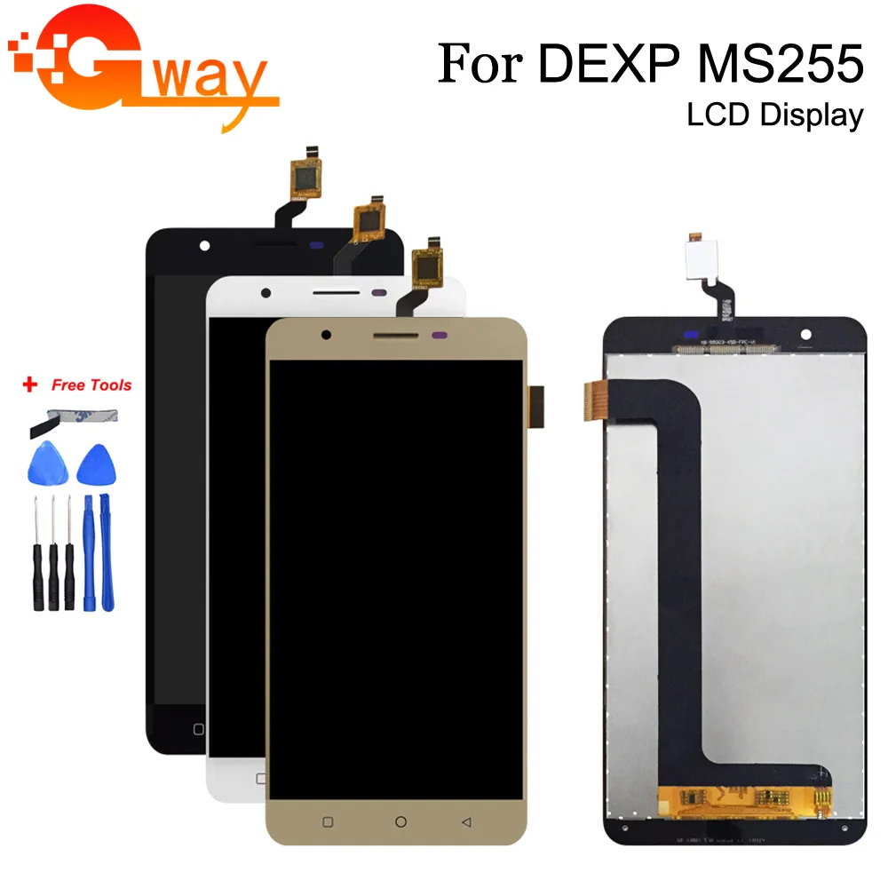Высокое качество 5 ''для DEXP Ixion MS255 элемент ЖК дисплей + сенсорный экран в сборе