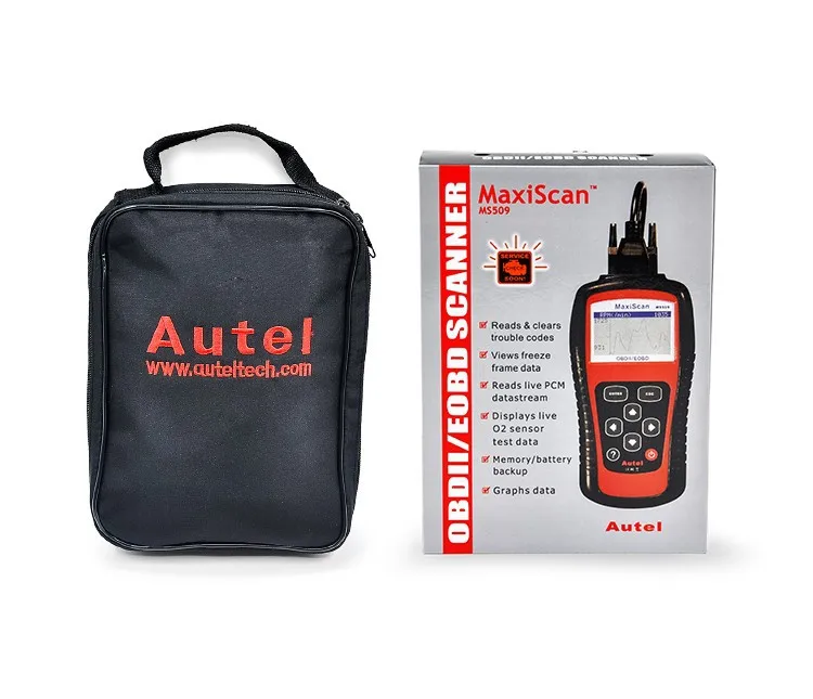 2018 новейший Autel MaxiScan MS509 OBD сканер OBD2 кодовый ms 509 считыватель кодов автомобильный