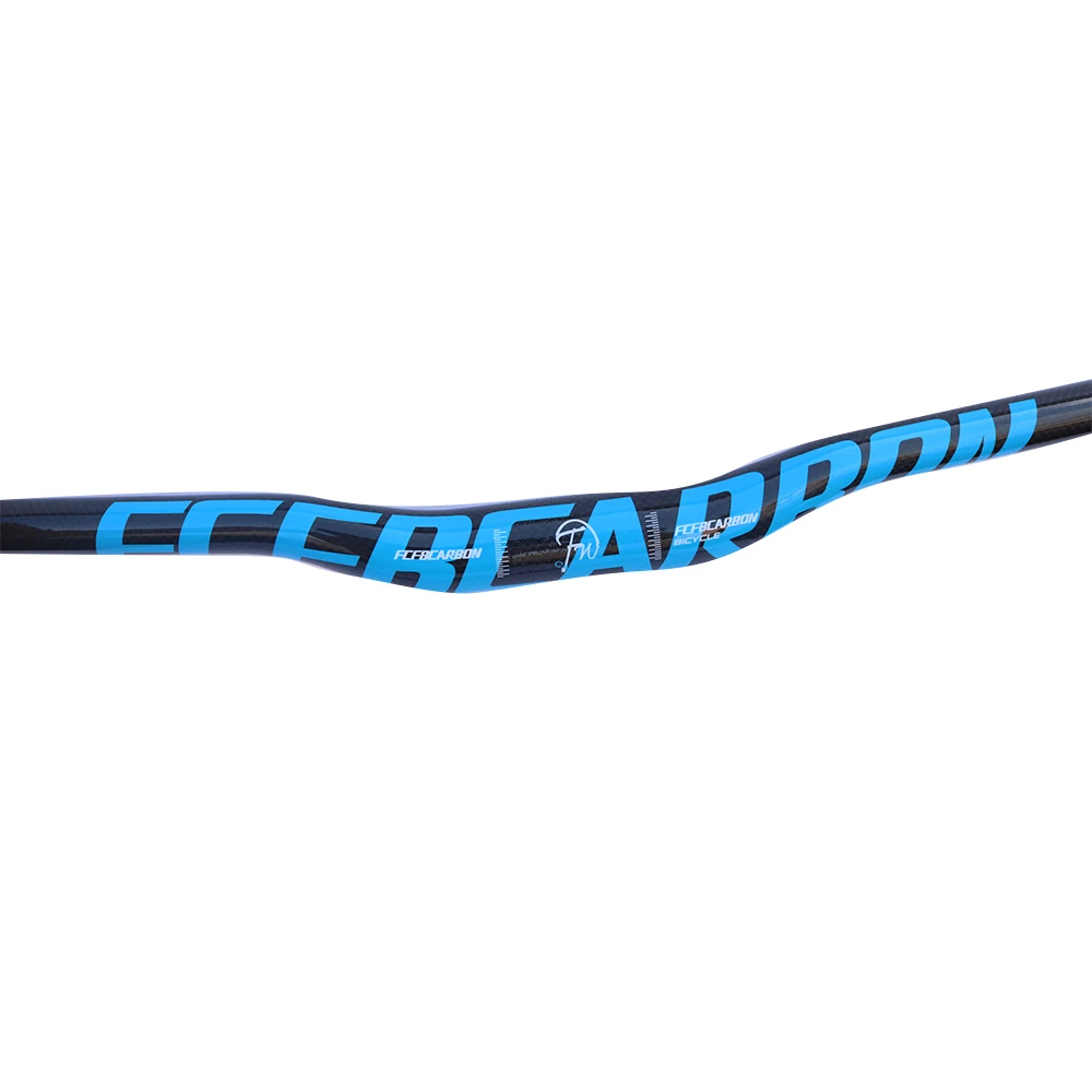 FCFB синий углеродный MTB руль для велосипеда части 31 8*580 760 мм|mtb parts|carbon bike handlebarcarbon mtb