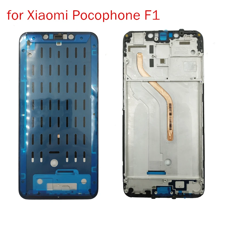 Для Xiaomi Pocophone F1 средняя рамка LCD опорная пластина Корпус Передняя Лицевая панель