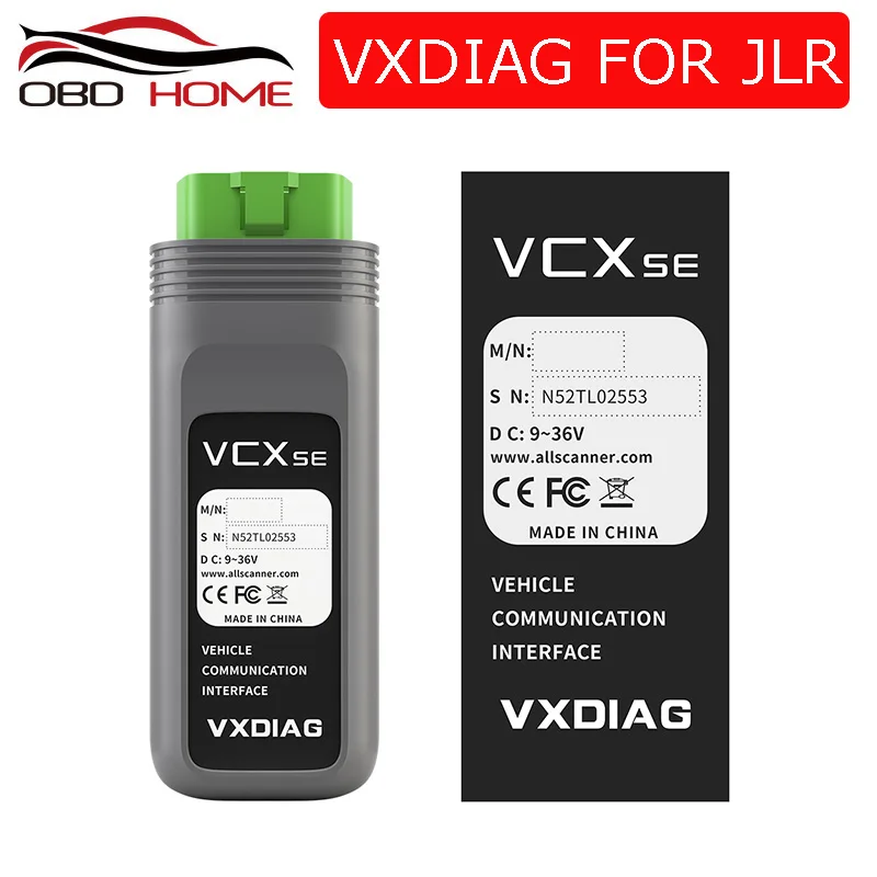 OBD2 Оригинальный VXDIAG VCX SE для Land Rover Jaguar 2 в 1 программное обеспечение JLR SDD V154