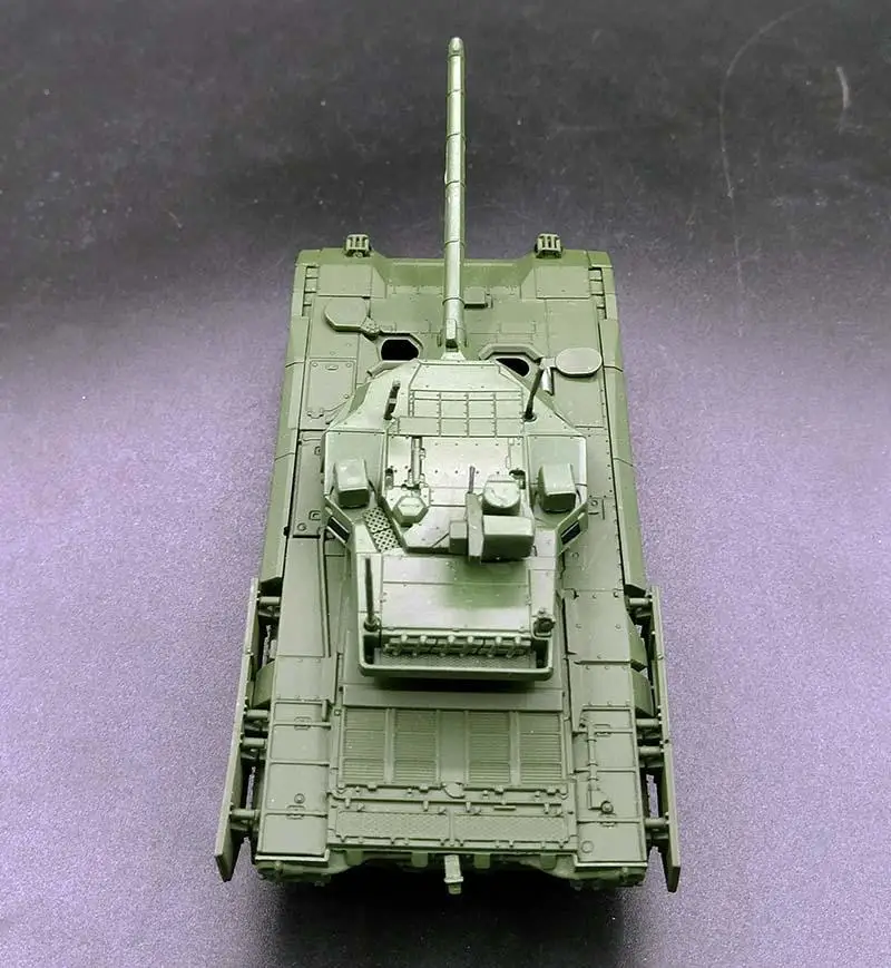 Русский T-14 Armata следующего поколения Основной боевой танк MBT 1: 72 литья под давлением модель pb