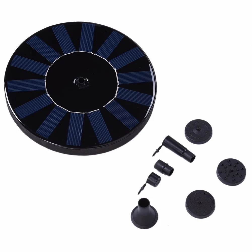 200L/ч Плавающий Солнечный Мощность фонтан Панель комплект садовый водный насос