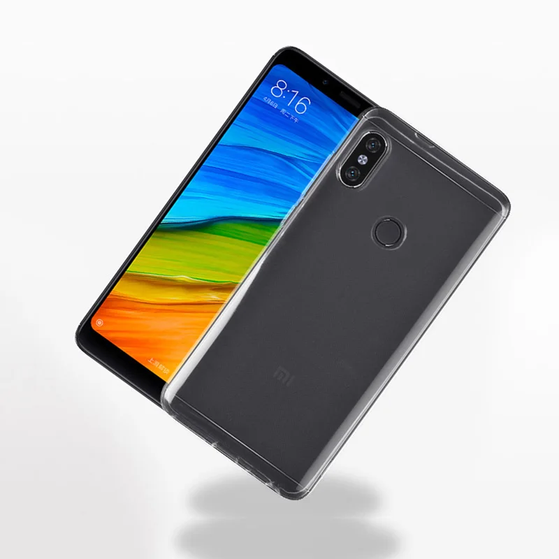 Прозрачный ультра тонкий Тонкий силиконовый чехол xiomi xiaomi redmi note 5 pro чехлы