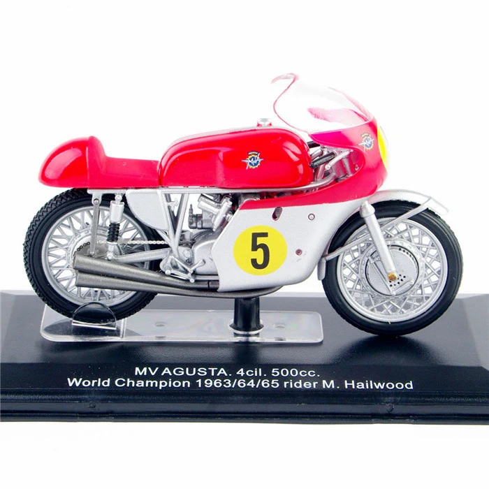 1:22 модель мотоцикла мВ агуста. 4cil. 500cc. Чемпион мира 1963/64/65 Райдер литой мотоцикл Moto