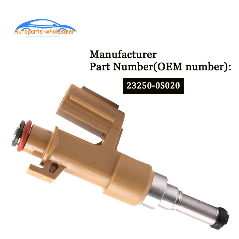 

OEM 23250-0S020 232500S020 For Toyota Tundra Sequoia 5.7L V8 23209-0S020 23250-38040 23209-09150 Fuel Injector Car