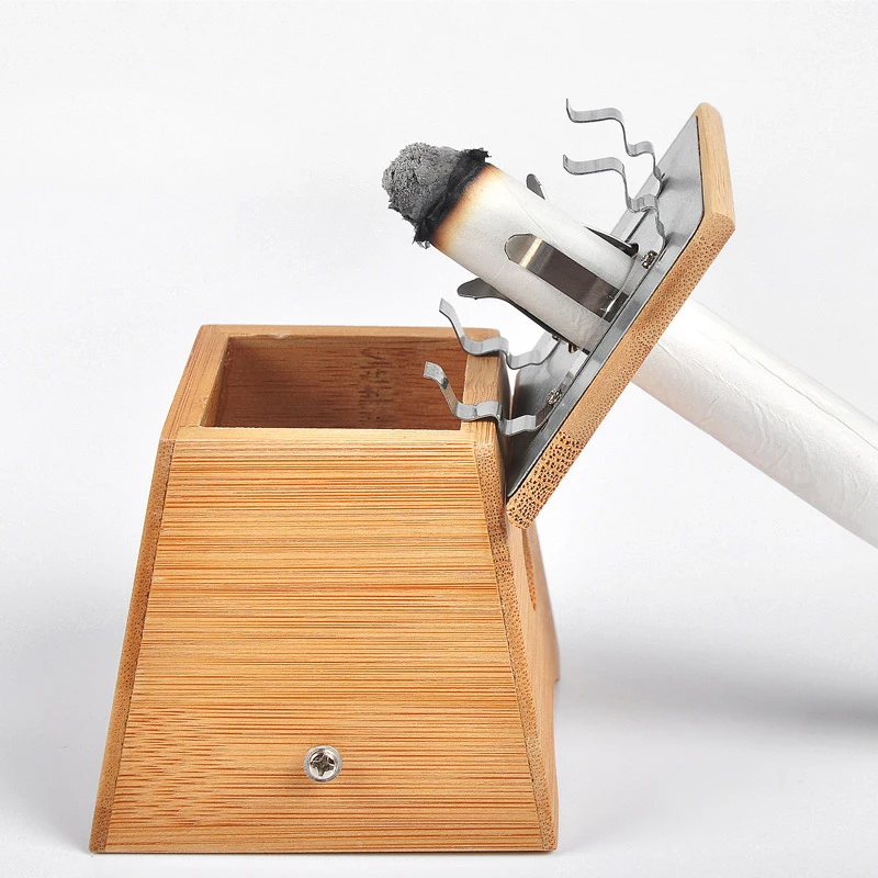 Bamboo Moxa прижигание коробка иглоукалывание релаксационный ролик палочка держатель шеи руки тела акупунктурный массаж прижигание терапия устройство