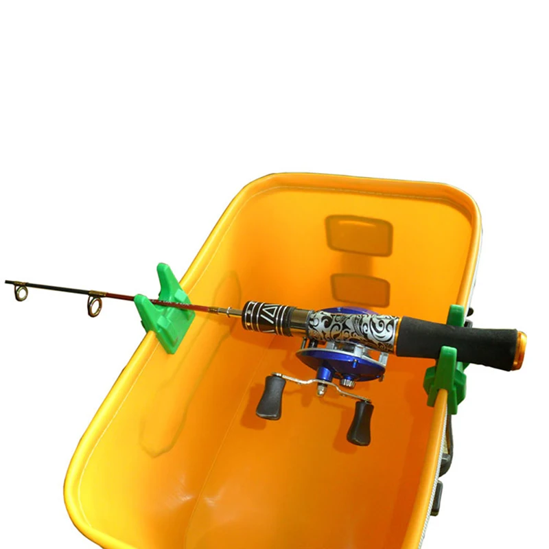 2 шт. Удочка рок рыбы клип держатель ведро зажим Кронштейн рыболовные снасти