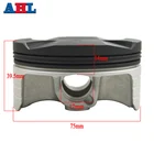 Детали двигателя мотоцикла STD  + 50 размер отверстия цилиндра 75 мм  75,5 мм комплект поршневых колец для HONDA CBR1000 CBR1000RR 2004 2005 2006 2007