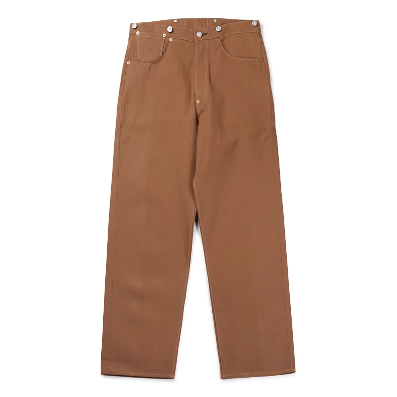 Брюки с высокой талией LOT873 bronson mans 11 унций винтажные парусиновые штаны|vintage mens