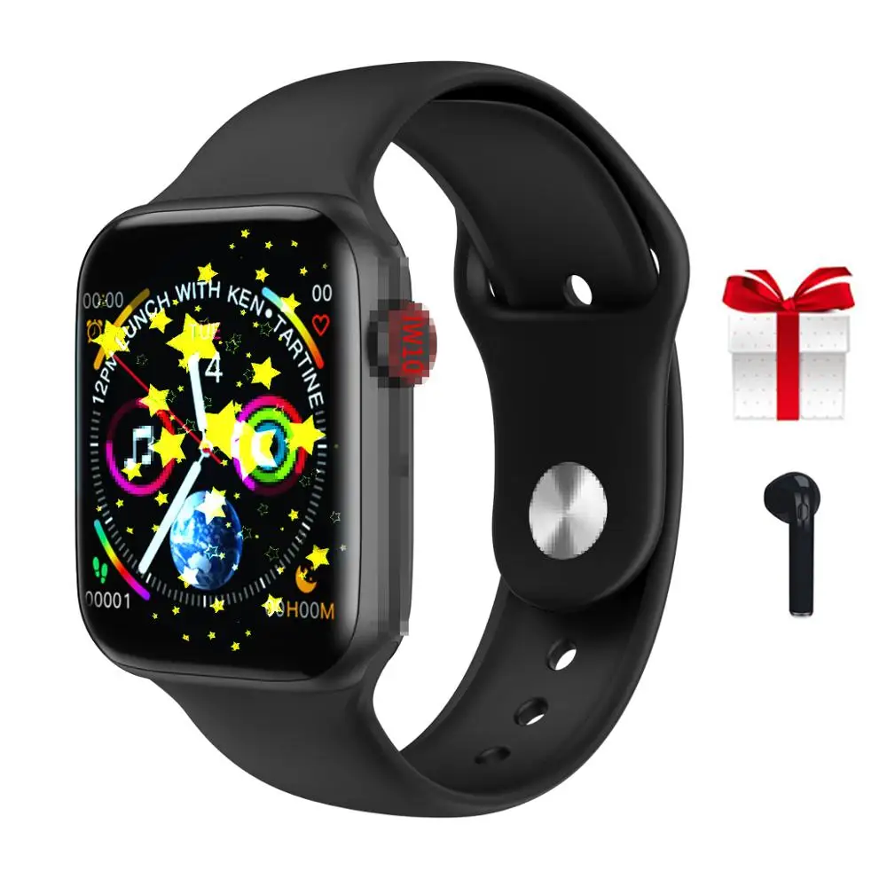 IWO 10 Смарт Браслет для проверки сердечного ритма 1:1 Bluetooth SmartWatch IWO10 часы час Apple IOS