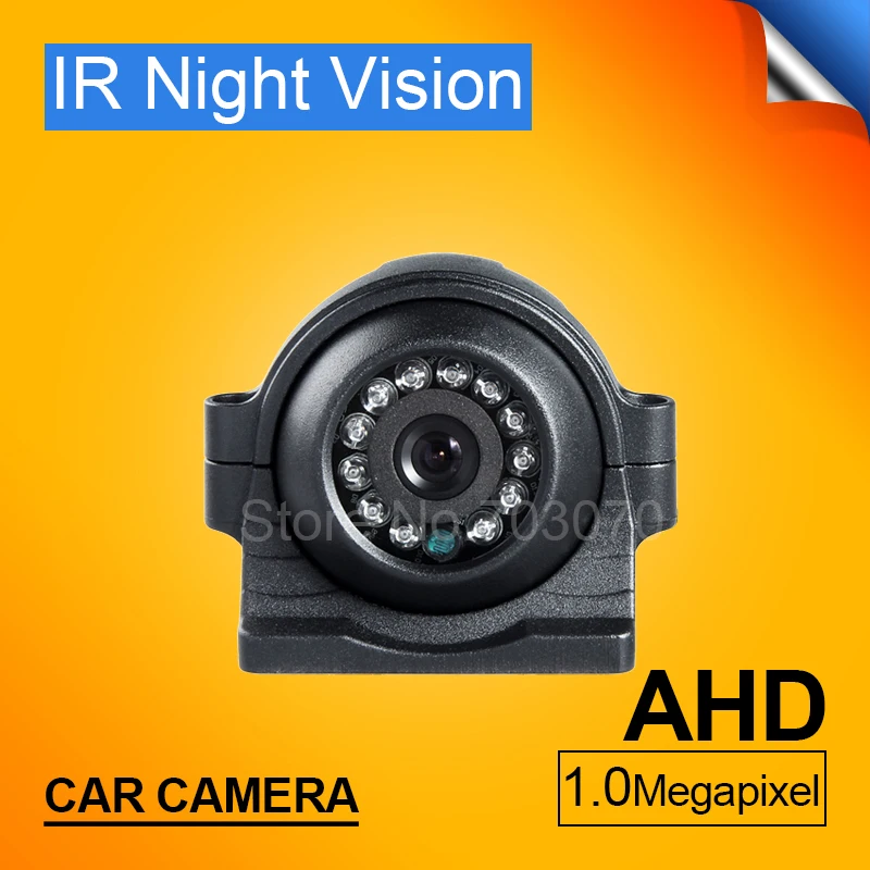 Высокое качество 1.0mp ahd автомобиля камера для автобуса Грузовик van Металл вид спереди/сбоку Водонепроницаемый ночного видения автомобилей камера-видеорегистратор
