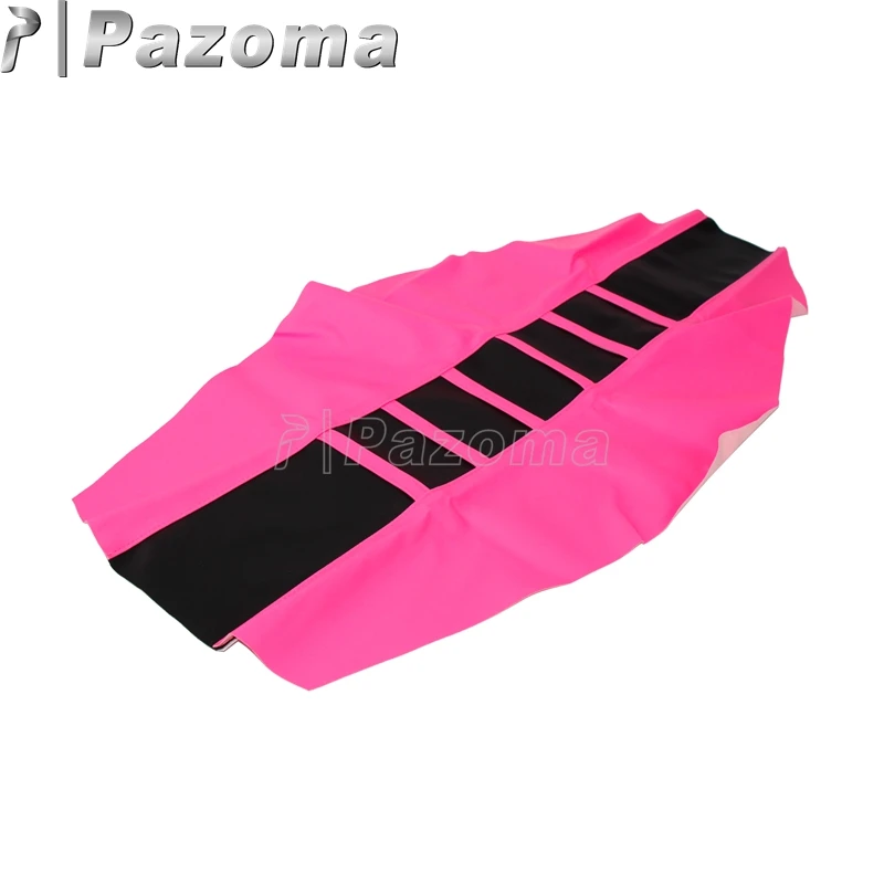 Мотоциклетный резиновый мягкий чехол в полоску с захватом для Kawasaki Suzuki Honda Yamaha