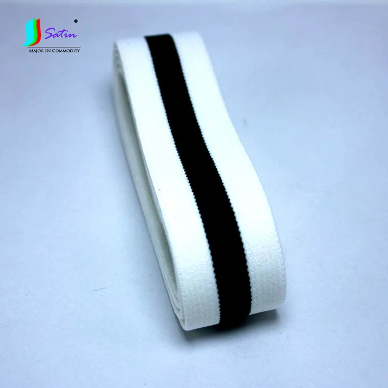 Лента эластичная женская красная синяя в полоску ширина 2 5 см|Резинки| |