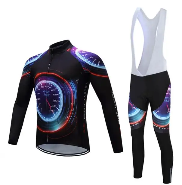 jersey and pants Велосипедная одежда с длинным рукавом, набор из Джерси для велоспорта, мужской комбинезон, профессиональный костюм для триатлона, одежда для горного велосипеда, Майо, Униформа, спортивная одежда - Цвет: jersey and pants