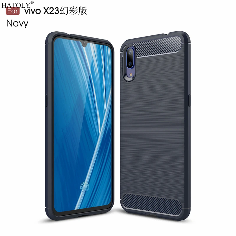 Чехол HATOLY для Capas VIVO X23 Fantasy противоударный мягкий силиконовый чехол из ТПУ с