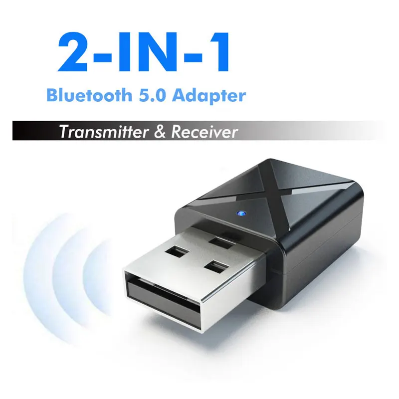 ISKAS, музыкальная гарнитура Bleutooth 5,0 Bluetooth приемник 3,5 мм Передатчик свободными руками Беспроводной 3,5 мм Jack Aux Bleutooth адаптер 2-в-1