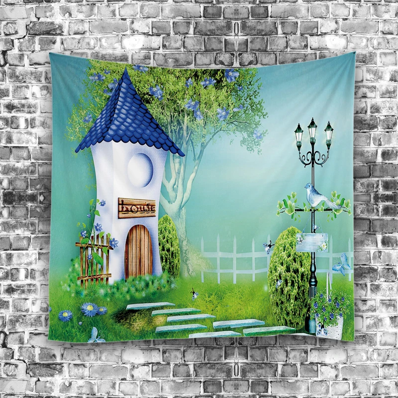 Новинка 8659 гобелен в американском сельском стиле с натуральным живописным