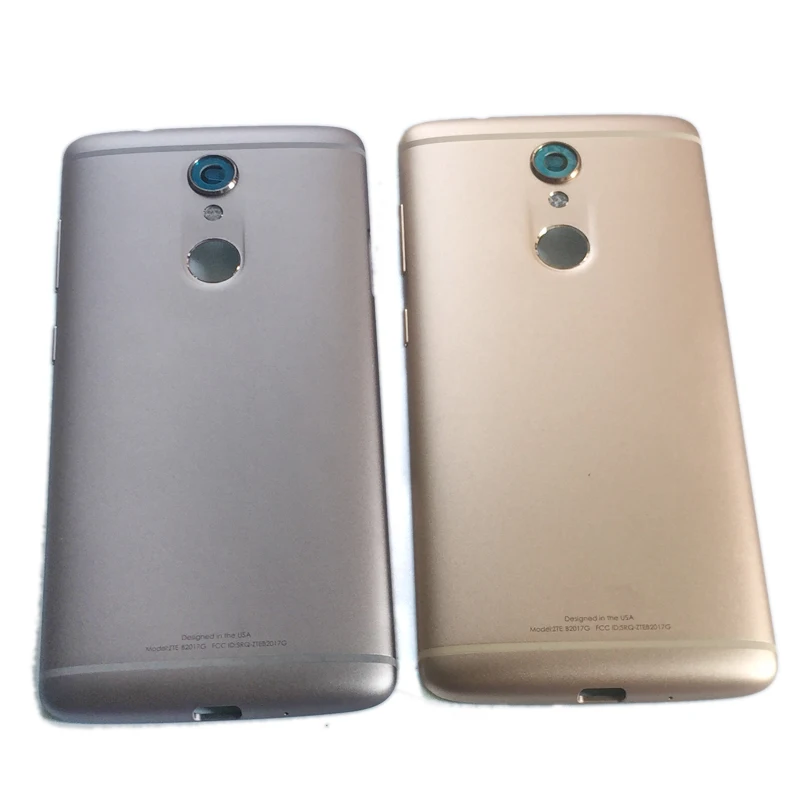 Задняя крышка батарейного отсека для Zte Axon 7 Mini Axon7 B2017G A7S B2017, Сменный Чехол с боковой кнопкой