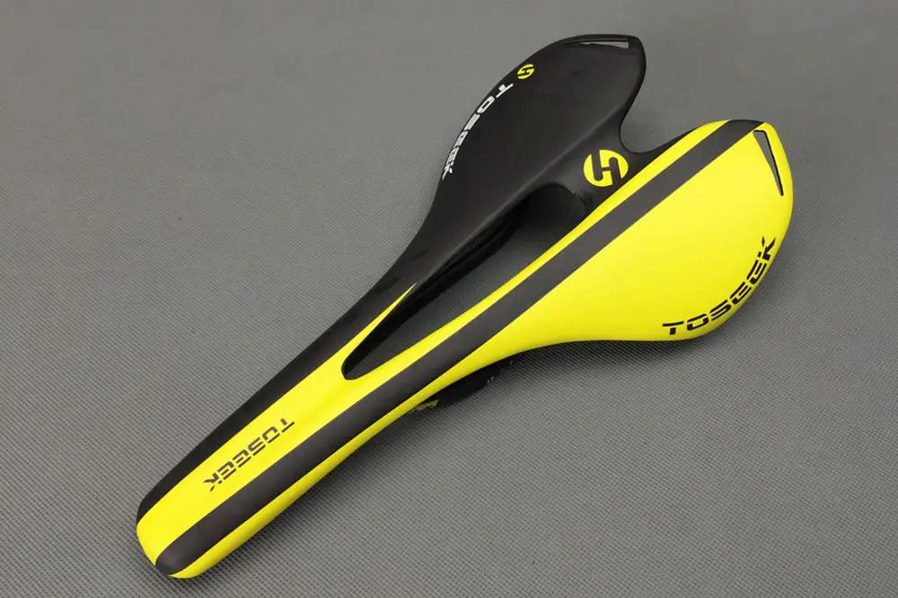 TOSEEK SuperLight 100g Matt UD углеродное волокно велосипедное седло для езда по горной дороге части Максимальная нагрузка 150 кг