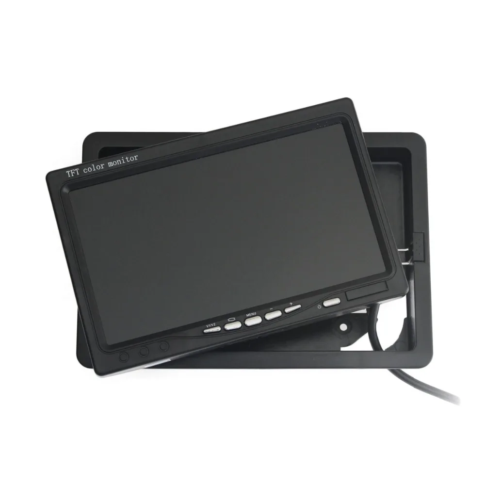 Автомобильный ЖК-монитор DIYSECUR AHD 800x480 7 дюймов TFT монитор заднего вида