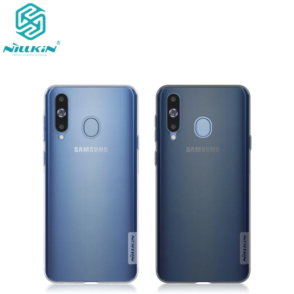 Чехол из ТПУ для Samsung Galaxy A8S NILLKIN Nature прозрачный Ультратонкий чехол мягкий