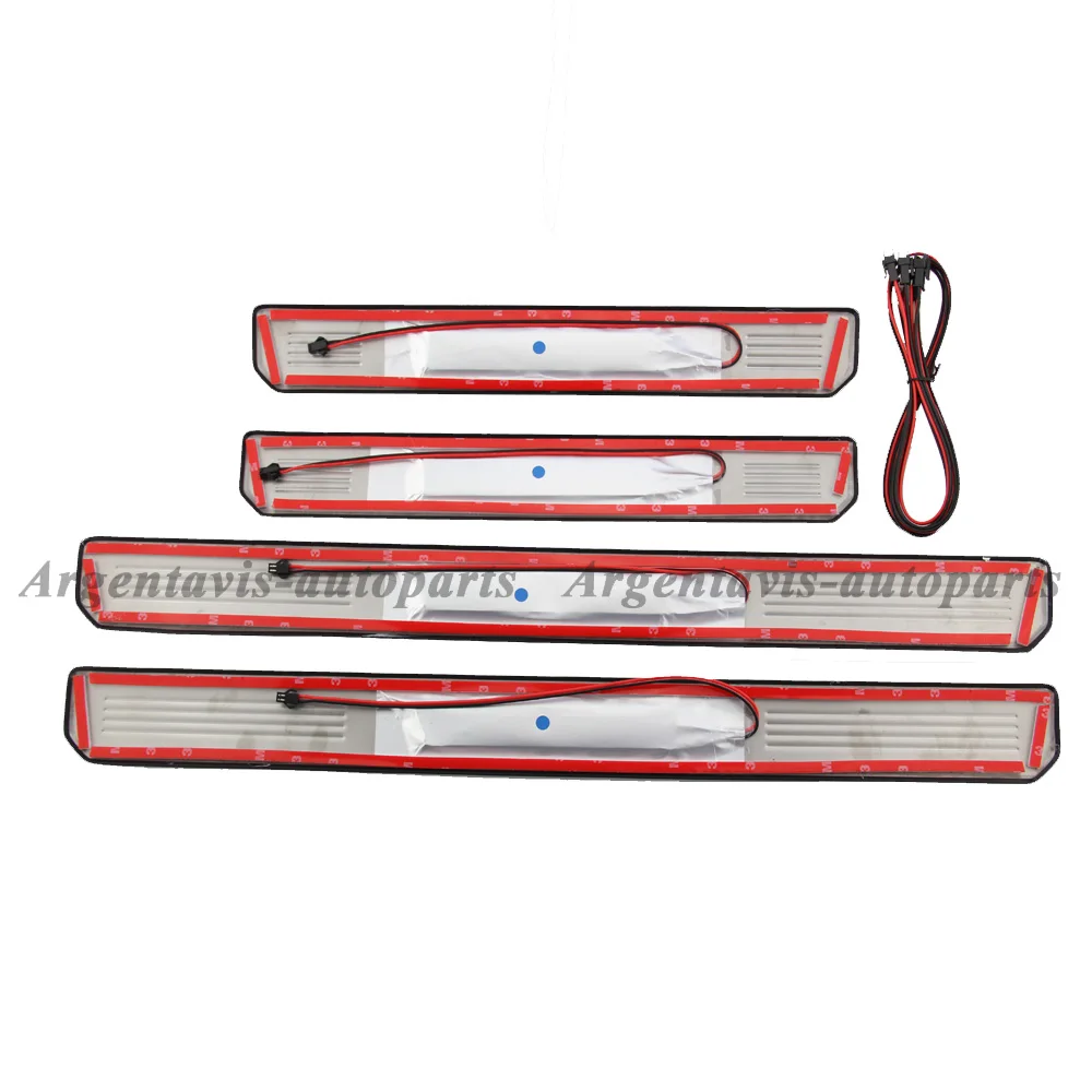 Нержавеющая сталь снаружи AMG Добро пожаловать педаль украшения для Mercedes Benz W203 W204