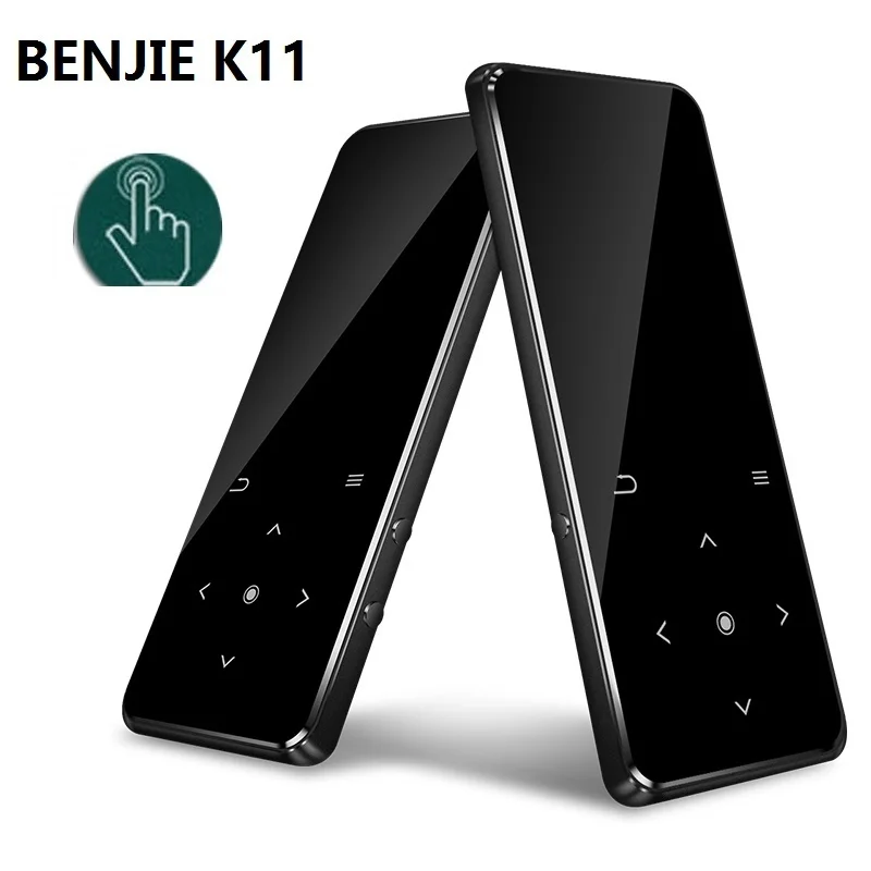 Оригинал BENJIE K11 IPX4 водонепроницаемый MP3 музыкальный плеер 8 Гб HIFI без потерь Мини