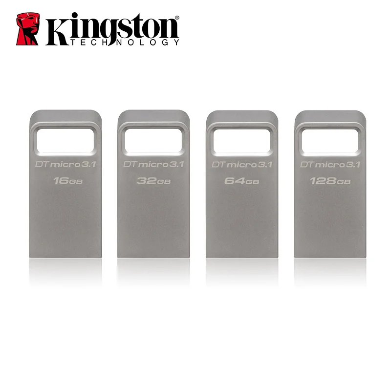 Kingston USB Flash 16 ГБ 32 64 Гб 128 флеш накопитель USB3.0 карта памяти Cle USB3.1 ключ Clef Флешка мини