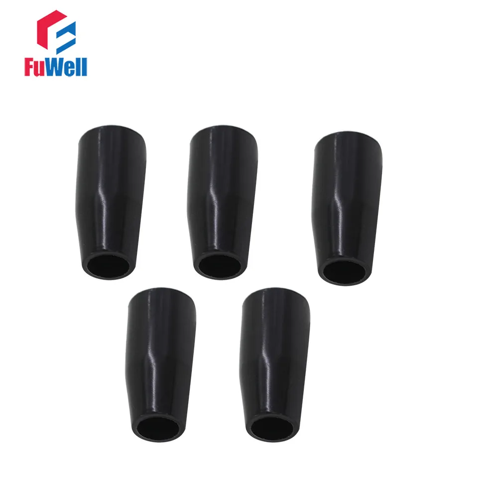 Baquelite Preto Mão Lever Knob Manga Comprida Thread Machine Tool Substituição m6 m8 M10 M12 M16 Pcs