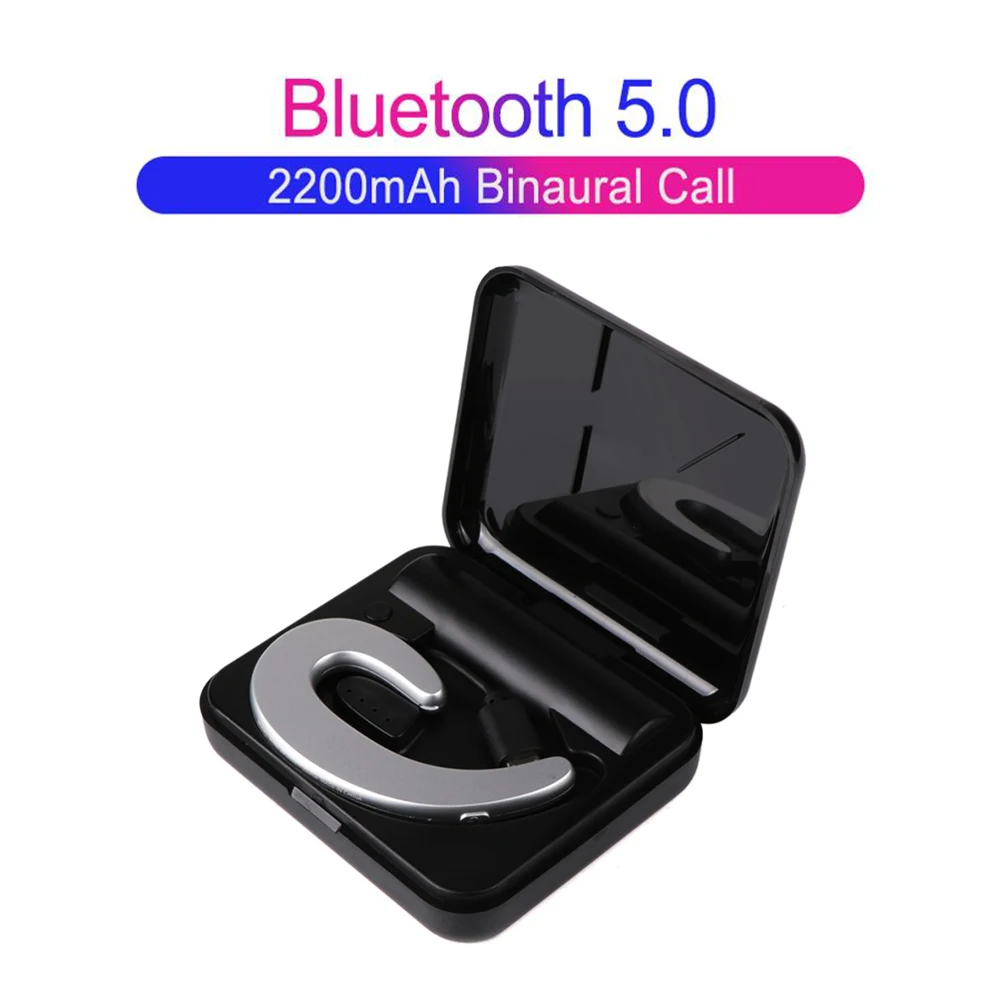Bluetooth 5 0 наушники с костной проводимостью ушные крючки Беспроводные спортивные