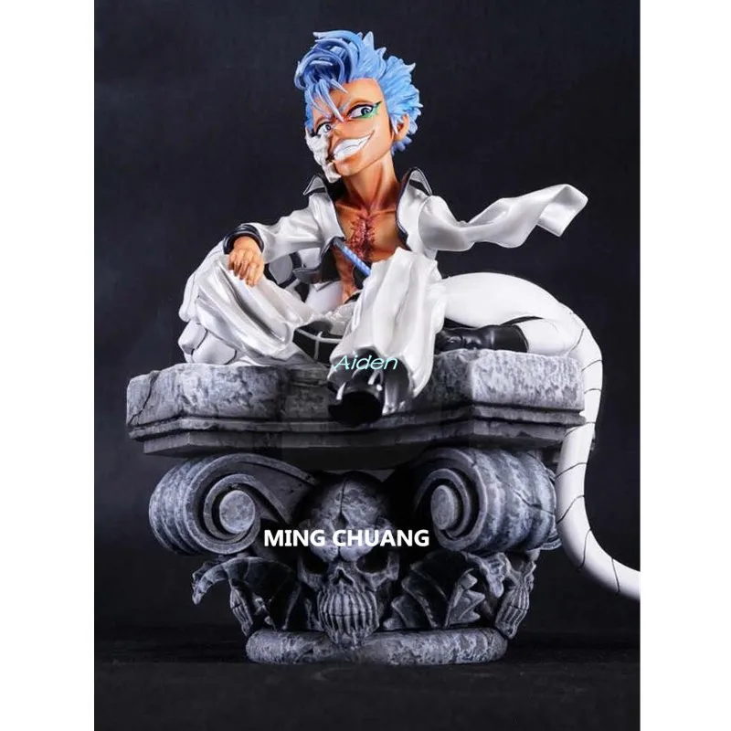 9 &quotBLEACH статуя Grimmjow Jeagerjaques бюст Espada полный длина портрет NO.6 GK фигурку