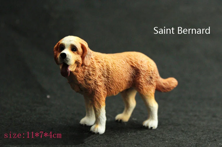 DDWE Golden/Saint/Boxer/Collie/Bernese Mountain Dog семейное моделирование модель животного игрушка