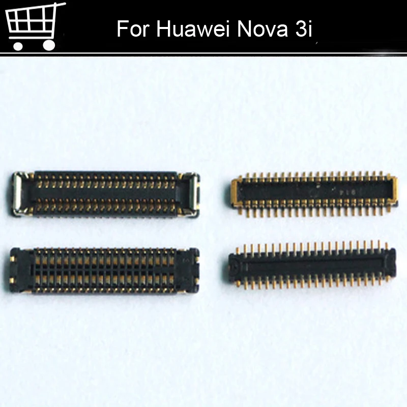 Коннектор FPC для Huawei Nova 3i USB порт зарядки гибкий кабель на материнской плате