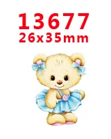 PR13677 30 шт./лот плоское заднее плоское украшение из смолы diy украшения аксессуары 10 штук, материалы ручной работы PR13654 - Цвет: PR13677