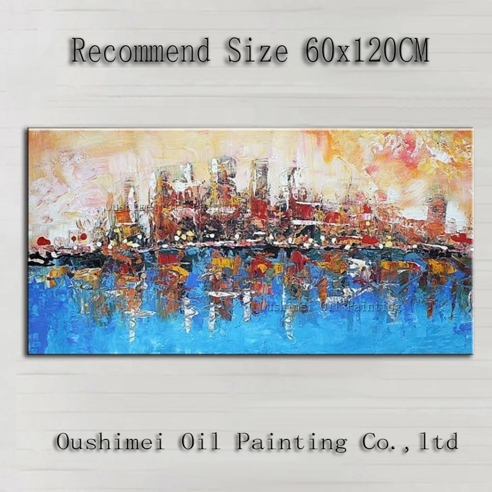 Первоклассный художник 100% ручная работа Высокое качество Современный