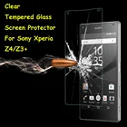 Защитное стекло для Sony Xperia Z4, Z3 Plus, Z3plus, прозрачное, жесткое, закаленное, ультратонкое, взрывозащищенное